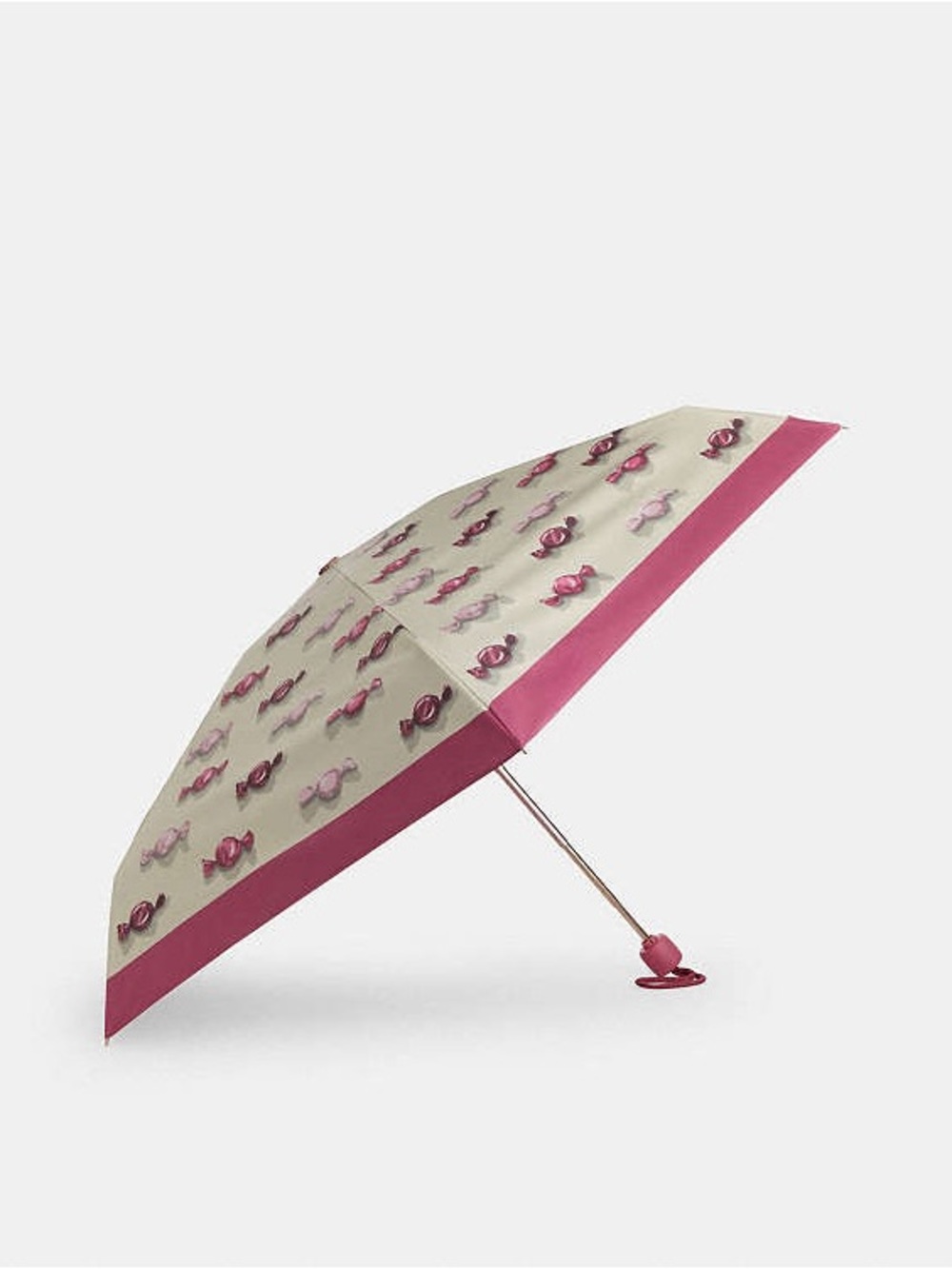 Coach Mini Umbrella in Candy Print NWT